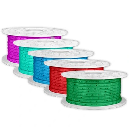 ریسه LED رویالوکس 8 وات ۱۲۰ چیپ ۳۵۳۵ برش ۲۰ رنگی