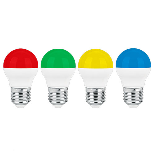 لامپ LED حبابی 9 وات رنگی E27 | پارس شعاع